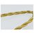 Borsa a Spalla Twist CHANEL in Pelle Caviar Verde Oro CC Auth gh1064 D'oro - vista 8