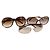 Chloé Gafas de sol Chloe Bulgari Plástico 3Set Marrón Auth sw1698 Castaño