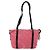 Borsa a Spalla PRADA in Nylon Pelle Rosa Nera Argento Autentica 147139 Nero - vista 2