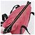 Borsa a Spalla PRADA in Nylon Pelle Rosa Nera Argento Autentica 147139 Nero - vista 6