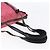 Borsa a Spalla PRADA in Nylon Pelle Rosa Nera Argento Autentica 147139 Nero - vista 7
