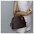 Céline Borsa a mano in tela Macadam CELINE in pelle PVC marrone Auth ki6076 - vista 21