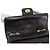 BALLY Borsa a Spalla a Catena in Pelle Nera Auth 147146 Nero - vista 10