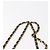BALLY Borsa a Spalla a Catena in Pelle Nera Auth 147146 Nero - vista 8