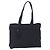Borsa Tote Prada in Nylon Nero e Oro Auth bs30070 D'oro