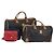 BALLY Borsa a Mano in Pelle PVC 4 Set Nero Rosso Blu Navy Auth bs29555