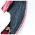 BALLY Borsa a Mano in Pelle PVC 4 Set Nero Rosso Blu Navy Auth bs29555 - vista 25