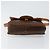 Céline Borsa a spalla circolare in tela Macadam CELINE in pelle PVC marrone oro Auth 147957 D'oro - vista 9