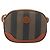 Pequin Borsa a Spalla in Tela Pecan FENDI PVC Nero Marrone oro Auth ep11355 D'oro - vista 2