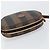 Pequin Borsa a Spalla in Tela Pecan FENDI PVC Nero Marrone oro Auth ep11355 D'oro - vista 6