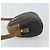 Borsa a spalla in tela a nido d'ape Christian Dior in pelle PVC nera e oro Auth BA7079 - vista 5