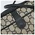 Borsa a Spalla GUCCI GG Plus Supreme PVC Blu Navy Oro Auth 146819 D'oro - vista 14