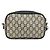 Borsa a Spalla GUCCI GG Plus Supreme PVC Blu Navy Oro Auth 146819 D'oro - vista 3