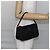 Bolso Accesorio Prada Nylon Negro Plata Auth SW1714 - vista 22