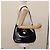 Borsa a Spalla Gancini Smalto Nero Argento Salvatore Ferragamo Auth BA7067 - vista 21