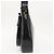 Borsa a Spalla Gancini Smalto Nero Argento Salvatore Ferragamo Auth BA7067 - vista 4