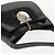 Borsa a Spalla Gancini Smalto Nero Argento Salvatore Ferragamo Auth BA7067 - vista 6