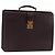 LOUIS VUITTON Briefcase Ural in Pelle Taiga Acajou M30026 LV Auth th6414 Marrone
