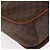 Céline Borsa a Spalla in Tela Macadam CELINE in Pelle PVC Marrone Oro Auth gh1088 D'oro - vista 12