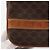 Céline Borsa a Spalla in Tela Macadam CELINE in Pelle PVC Marrone Oro Auth gh1088 D'oro - vista 14