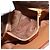 Céline Borsa a Spalla in Tela Macadam CELINE in Pelle PVC Marrone Oro Auth gh1088 D'oro - vista 20