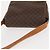 Céline Borsa a Spalla in Tela Macadam CELINE in Pelle PVC Marrone Oro Auth gh1088 D'oro - vista 6