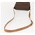 Céline Borsa a Spalla in Tela Macadam CELINE in Pelle PVC Marrone Oro Auth gh1088 D'oro - vista 7