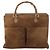 Borsa a Mano GUCCI Bamboo Camoscio Marrone Oro 002 2855 0322 0 Auth bs29507 D'oro - vista 2