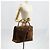 Borsa a Mano GUCCI Bamboo Camoscio Marrone Oro 002 2855 0322 0 Auth bs29507 D'oro - vista 20