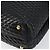 BALLY Borsa a Mano Trapuntata in Pelle Nera e Oro Auth gh1161 Nero D'oro - vista 10