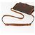 Céline Borsa a Spalla in Tela Macadam CELINE in Pelle PVC Marrone Oro Auth BA7314 D'oro - vista 6