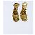 Orecchini Christian Dior in metallo dorato Auth bs30345 D'oro - vista 8