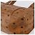 Borsa tote MCM Logogram Vicetos in pelle PVC marrone oro Auth gh1081 D'oro - vista 10