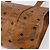 Borsa tote MCM Logogram Vicetos in pelle PVC marrone oro Auth gh1081 D'oro - vista 12