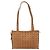 Borsa tote MCM Logogram Vicetos in pelle PVC marrone oro Auth gh1081 D'oro - vista 3