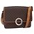 Céline Borsa a Spalla in Tela Macadam CELINE in Pelle PVC Marrone Oro Auth 150117 D'oro