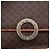 Céline Borsa a Spalla in Tela Macadam CELINE in Pelle PVC Marrone Oro Auth 150117 D'oro - vista 14