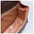 Céline Borsa a Spalla in Tela Macadam CELINE in Pelle PVC Marrone Oro Auth 150117 D'oro - vista 18
