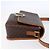 Céline Borsa a Spalla in Tela Macadam CELINE in Pelle PVC Marrone Oro Auth 150117 D'oro - vista 5