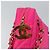 CHANEL Sac à épaule Matelassé en Chaîne Nylon Rose Or CC Auth 149222 Doré - vue 17