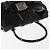 Bolso de mano Vala de esmalte negro y dorado Salvatore Ferragamo Auth BA7339 - vista 6