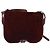 Borsa a Spalla BALENCIAGA in Pelle Suede Bordeaux Oro Auth bs30414 D'oro Bordò - vista 2