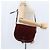 Borsa a Spalla BALENCIAGA in Pelle Suede Bordeaux Oro Auth bs30414 D'oro Bordò - vista 21