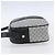 GUCCI Micro GG Canvas Schultertasche aus PVC-Leder in Marineblau und Gold Auth BA7238 Golden - Ansicht 4