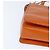 Bolsa Tote Vala de couro 2 em 1 laranja e dourada Auth BA7333 da Salvatore Ferragamo - vista 10