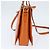 Bolsa Tote Vala de couro 2 em 1 laranja e dourada Auth BA7333 da Salvatore Ferragamo - vista 3