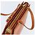 Bolsa Tote Vala de couro 2 em 1 laranja e dourada Auth BA7333 da Salvatore Ferragamo - vista 6