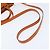 Bolsa Tote Vala de couro 2 em 1 laranja e dourada Auth BA7333 da Salvatore Ferragamo - vista 9