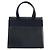 Borsa a mano Vala in pelle blu navy e oro di Salvatore Ferragamo Auth gh1106 D'oro - vista 2