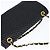 BALLY Borsa a Spalla con Catena Pelle Nera Oro Auth BA7302 Nero D'oro - vista 6